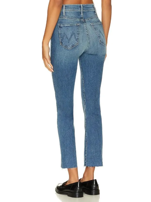 NWT Mother Hustler Ankle Fray in Healing Jar High Rise Boot Crop Stretch Jean 29 - Image 3