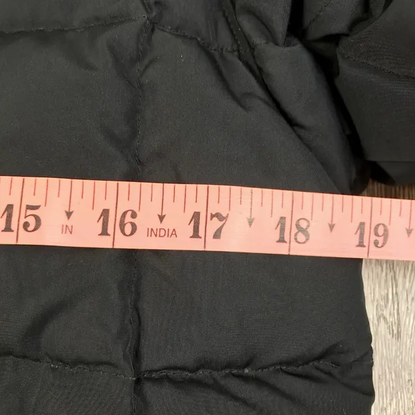 COLUMBIA Duck Down Puffer Jacket Women M Black Full Zip Light Everyday Travel - Image 10