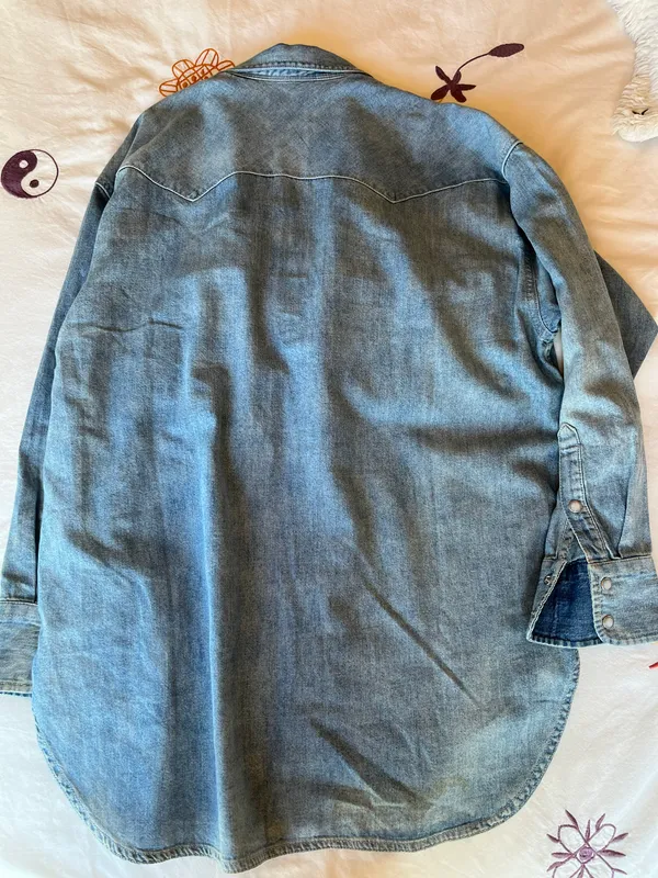 J. Crew Denim Button Down Shirt - Image 3