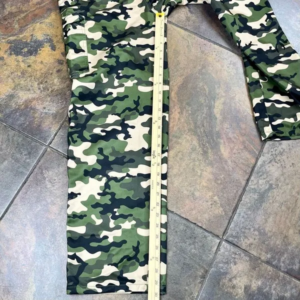 Spirit Halloween Adult Cadet Military Camo Costume Pants Hat Medium - Image 5