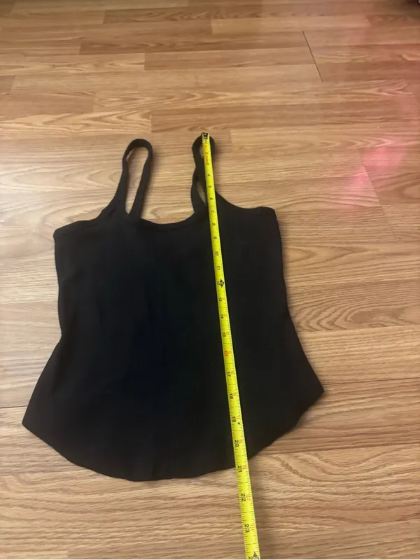 Free People Movement Black Ribbed One Step Tank Top Size XS - Image 6