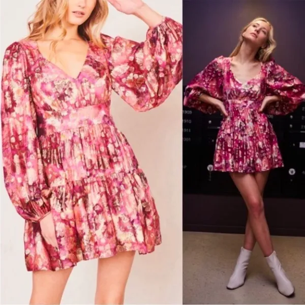NWOT love shack fancy‎ Willis dress 6 - Image 2