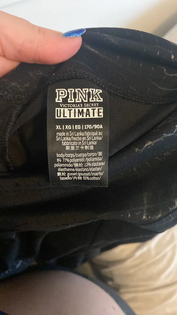 PINK Leggings Victoria's Black - Image 4