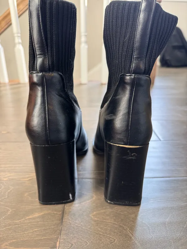 Lulus Black Booties - Image 4
