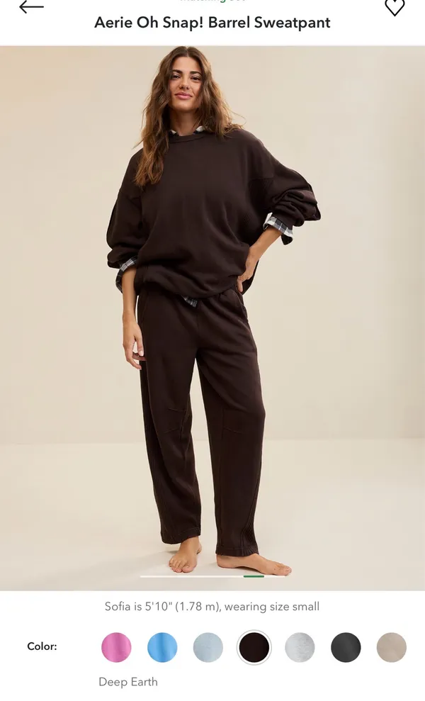 AERIE Barrel Sweatpants - Image 6