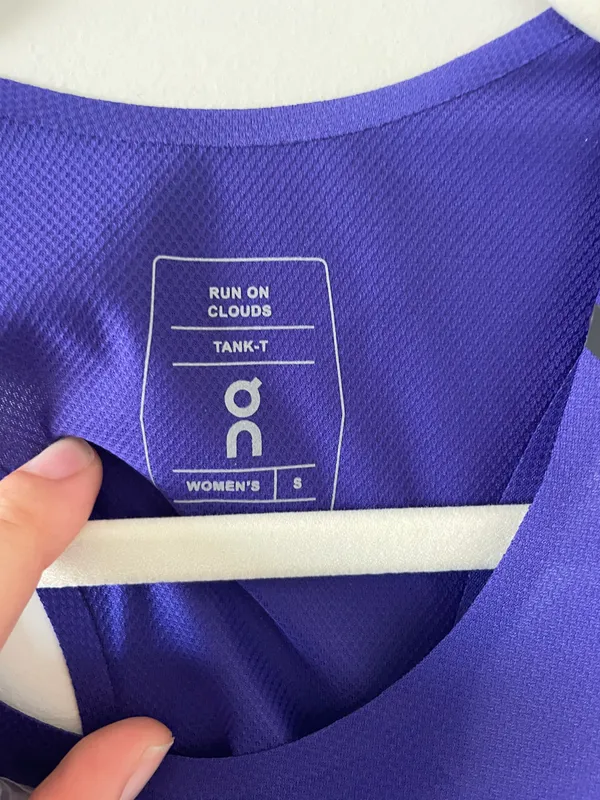 NWT Never Worn Purple Athletic Tank - Image 4