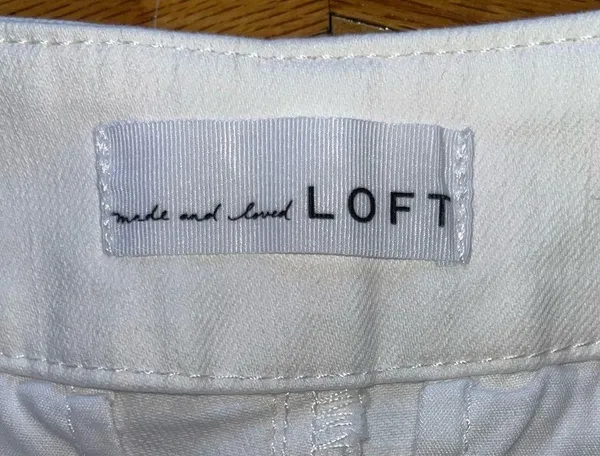 Loft White Shorts - Image 4