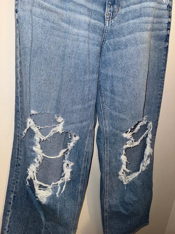 American Eagle Wide Leg Stretch Jeans - Image 2