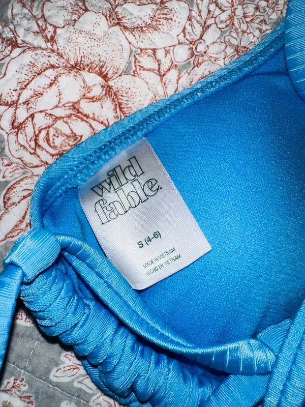 Target Wild Fable Blue Bikini S/M - Image 2