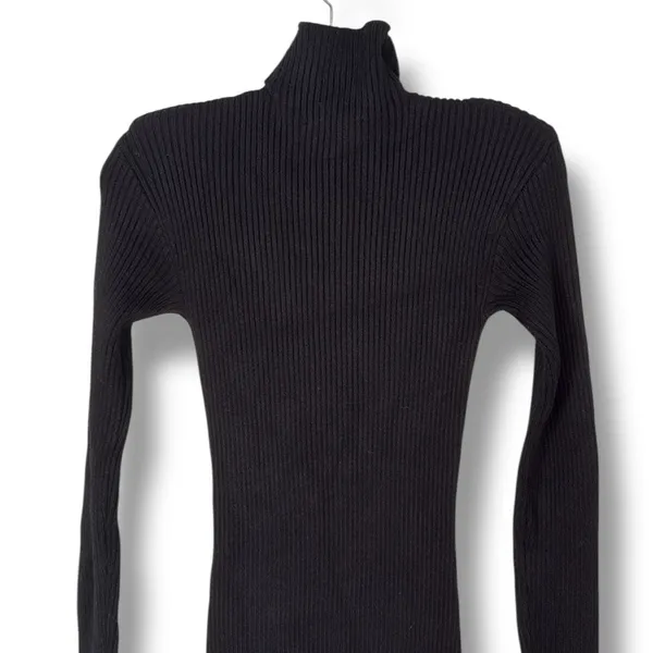 Astr the label Gwendolyn Funnel Neck Long Sleeve Sweater‎ Dress - Image 6