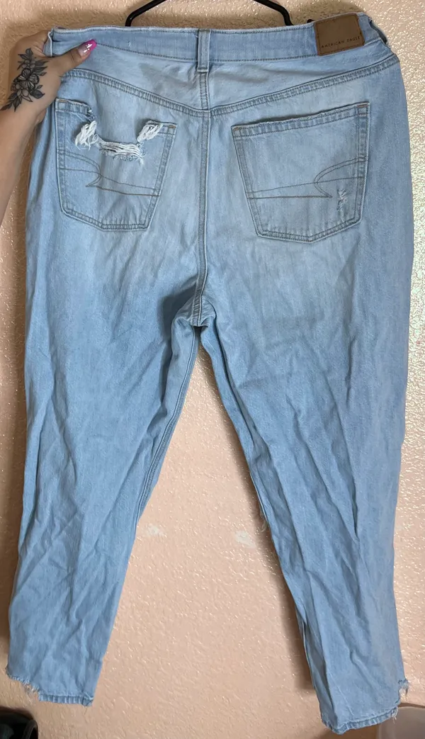 American Eagle mom jeans size 10R - Image 2
