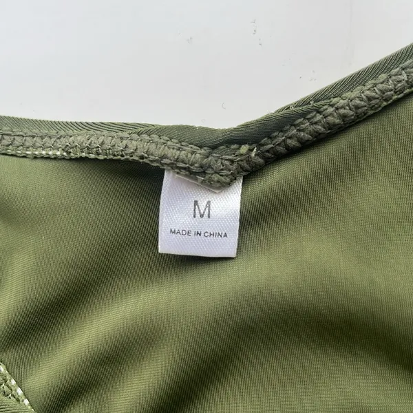 Olive Green Bikini Swimsuit Suit - Image 7