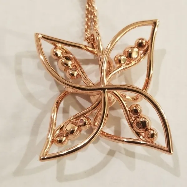 💕TED BAKER💕 Chelo Crystal Breeze Necklace ~ Rose Gold NWT - Image 2
