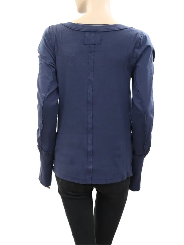 Free People Daisy Chain Cuff Long Sleeve Top - Image 4