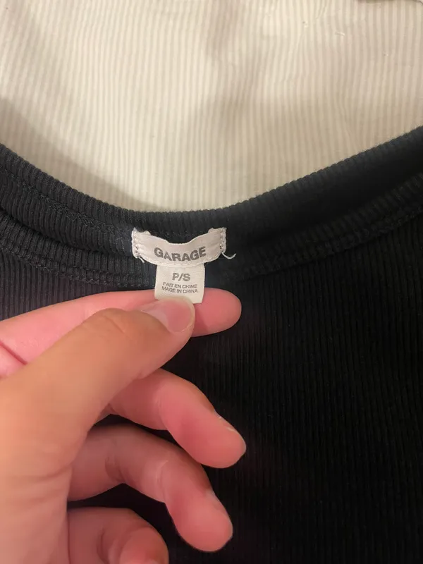 Garage Kimmy Long Sleeve Crewneck Top - Image 3