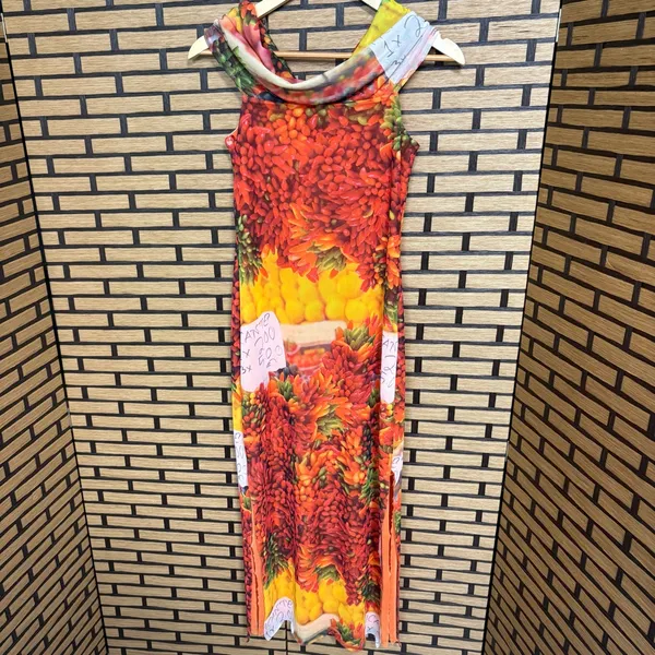 Zara Farmers Market Mesh Dress Size Medium‎ - Image 2