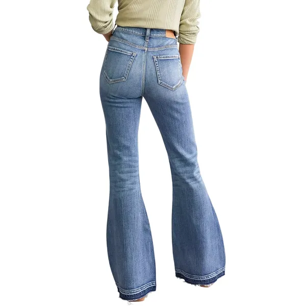 BKE Billie Slim Fit High Rise Super Flare Jeans Size 24 - Image 8