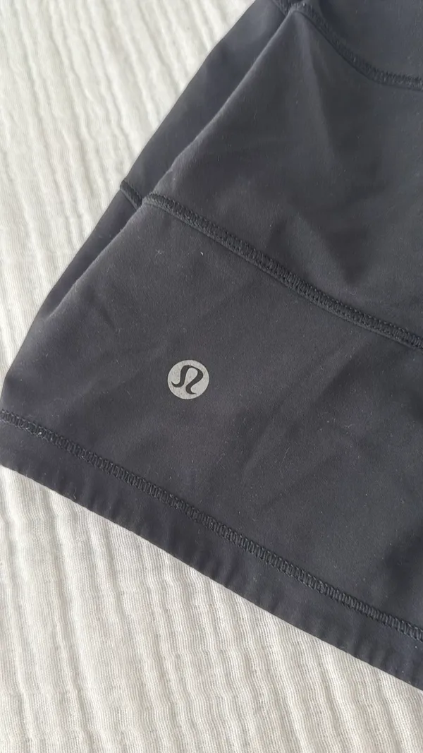 Lululemon Black Pace Rival Skirt Tall 4 - Image 4
