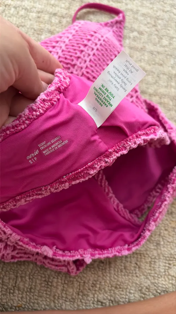 Aerie Bikini Set Pink - Image 4