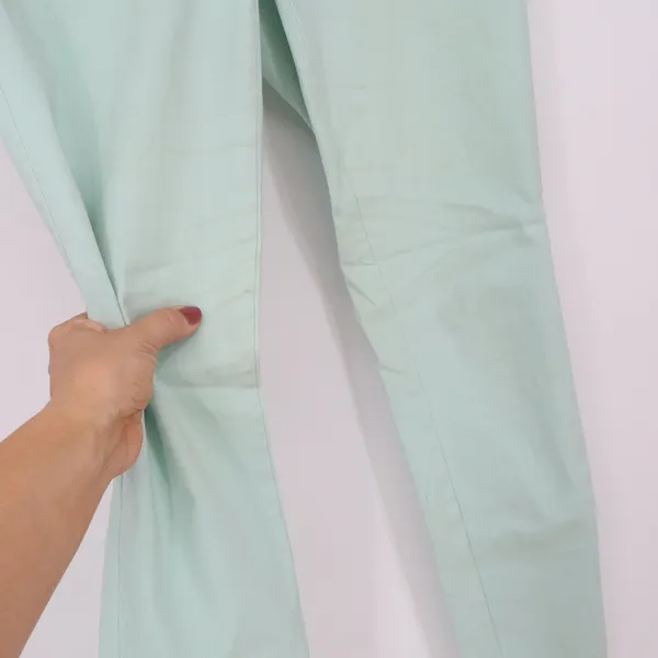 The Limited Pants Womens 4 The Signature Mint Green Slim Stretch Tapered Fair - Image 5