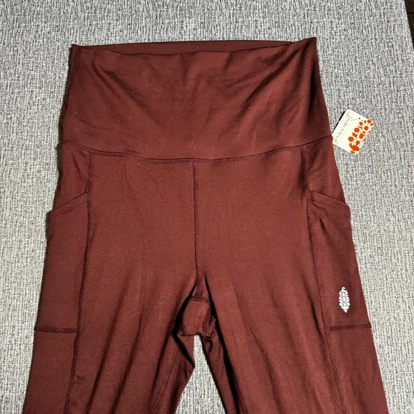 Free People Zen Again High Waist Flare Leggings - Image 2