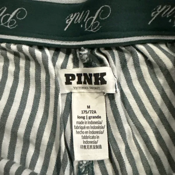 Victoria's Secret PINK Pajama Pants Medium - Image 2