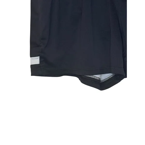 Nike Women's Shorts Dri-Fit Lined Striped Athletic Swoosh Drawstring Waist Small - Image 3