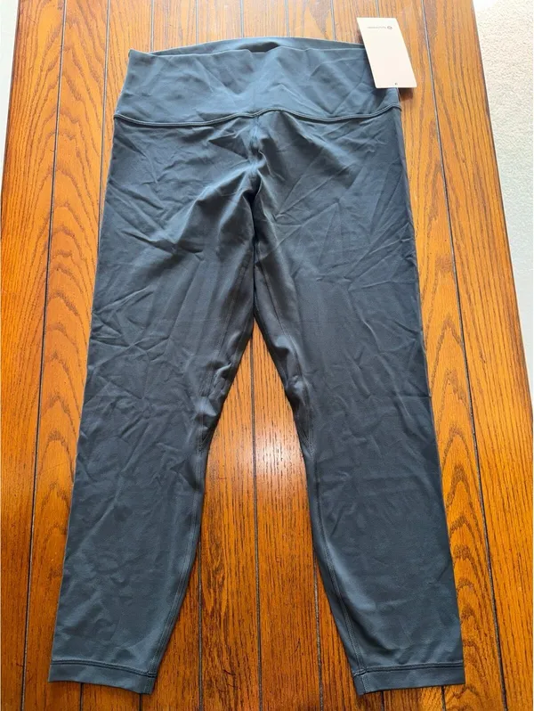 Lululemon Align High Rise 25” Graphite Grey Size 14 NWT - Image 3