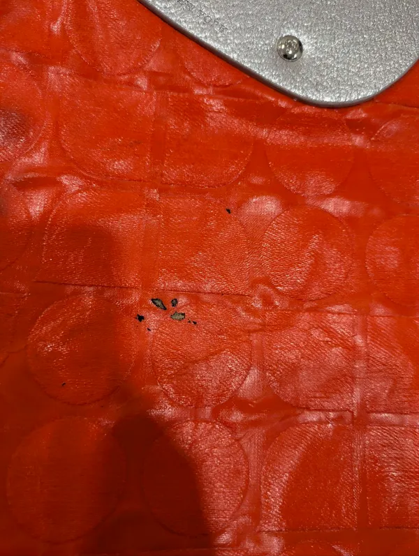 NWT Kate Spade Melrose Noel Orange Leather Bag - Image 11