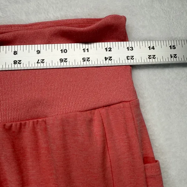 Gymshark Joggers Snap Button Detail High Waist Athletic Leggings‎ Size L - Image 2