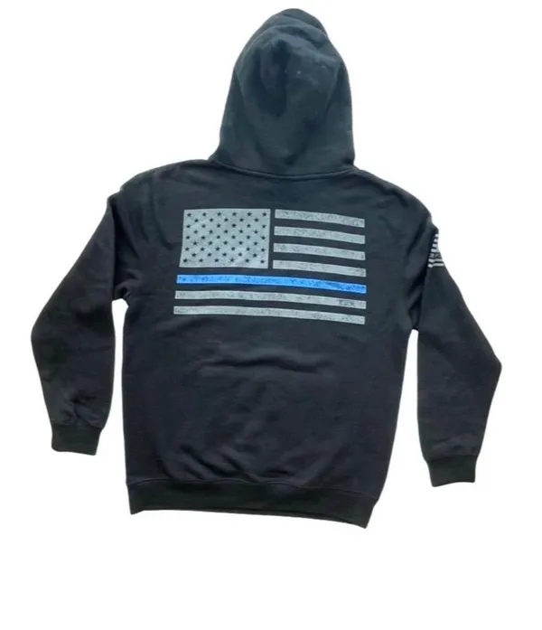 Peacemakers "Thin Blue Line" Support Hoodie - Size XXL - Image 2