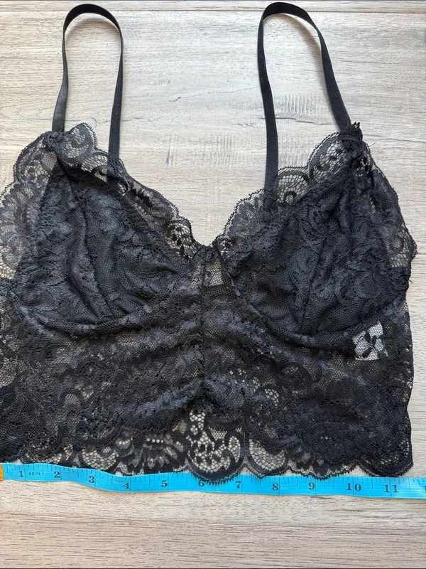 Dream Bandits Black Lace Bralette Cami - Image 3