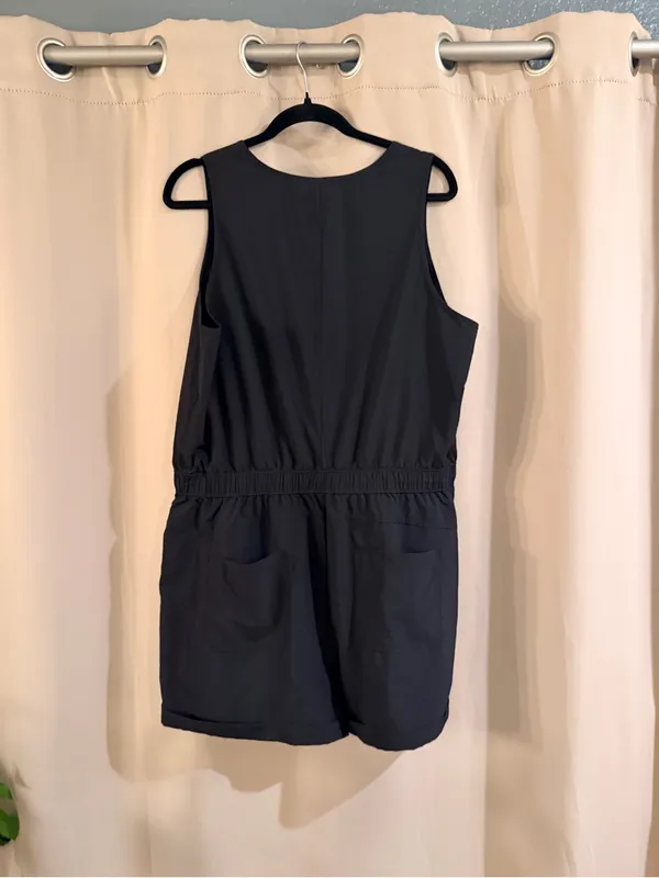 Avia Black Activewear Romper - Image 2