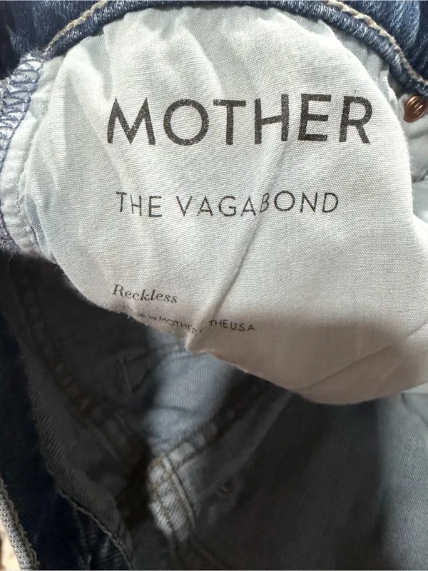 Mother Jeans Vagabond in Reckless Size 28 - Image 5