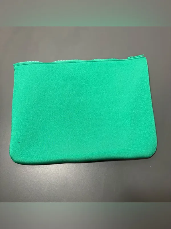 TRIANGL Jungle Green Neoprene Zip Pouch - Image 3