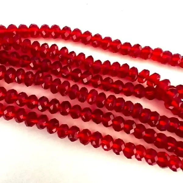 Charter Club red beaded multi strand strikezone necklace - Image 10