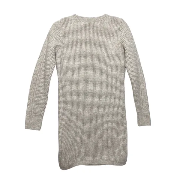 525 America Tessa Cable Knit Sweater Dress Beige‎ Cashew Heather Revolve - Image 13