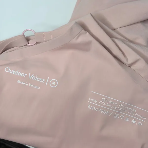 Outdoor Voices Light Pink Tank Mini Active Dress - Image 6