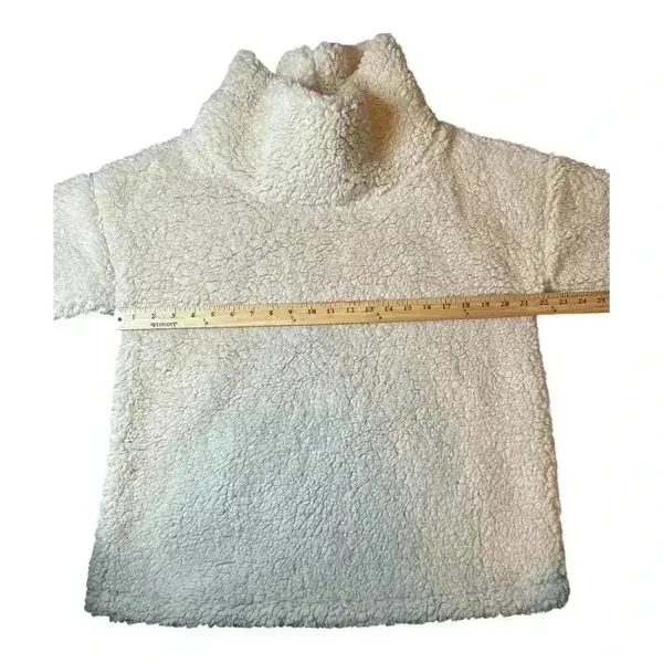 A New Day Cream Turtleneck‎ Sherpa, XL - Image 5