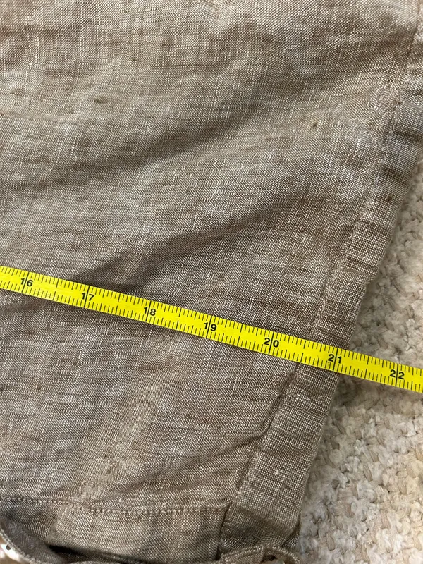 Orvis 100% Linen Button Down Blouse - Image 7
