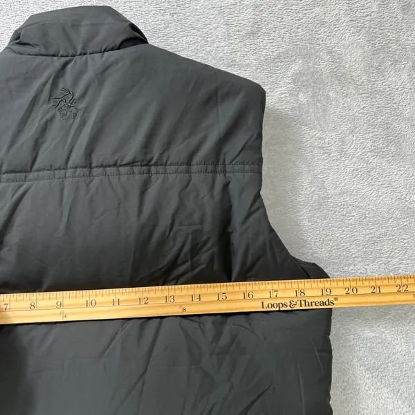 Legendary Whitetails Womens Black Toggle Puffer Vest Size Small Quilted Outdoors - Image 7