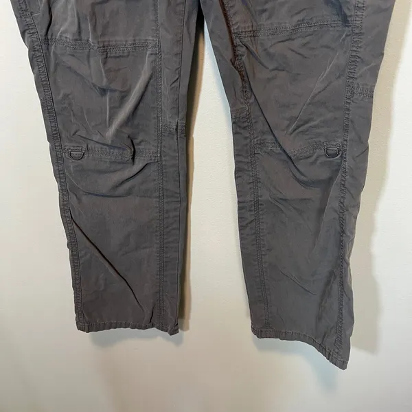 KUHL‎ Women's Charcoal Gray Hiking Pants Articulated Knee Size 4 Short - Image 3
