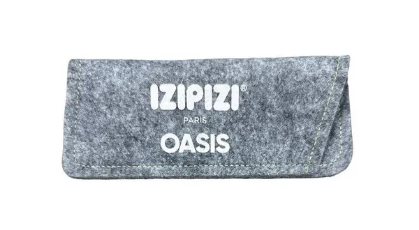 Izipizi Paris - Oasis Collection #A Jotful Cloud Sunglasses in Green & Yellow - Image 2