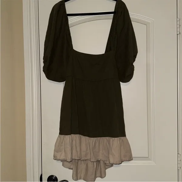Sachin + Babi puff sleeve mini dress‎ size medium - Image 5