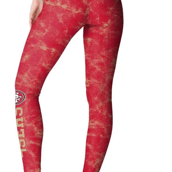 NFL SF 49ers leggings size XL - Image 3