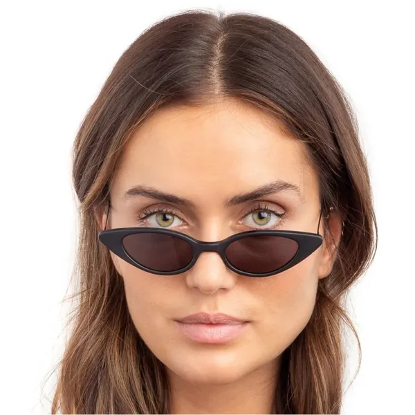illesteva Marianne Sunglasses Black w/ Silver Swarovski - Image 6