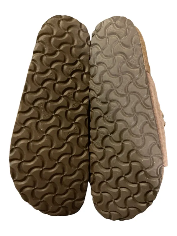 Birkenstock Granada Suede Leather Cut-Out Double Strap Sandals Mocha Brown EU 37 US 6-6.5 Narrow - Image 5