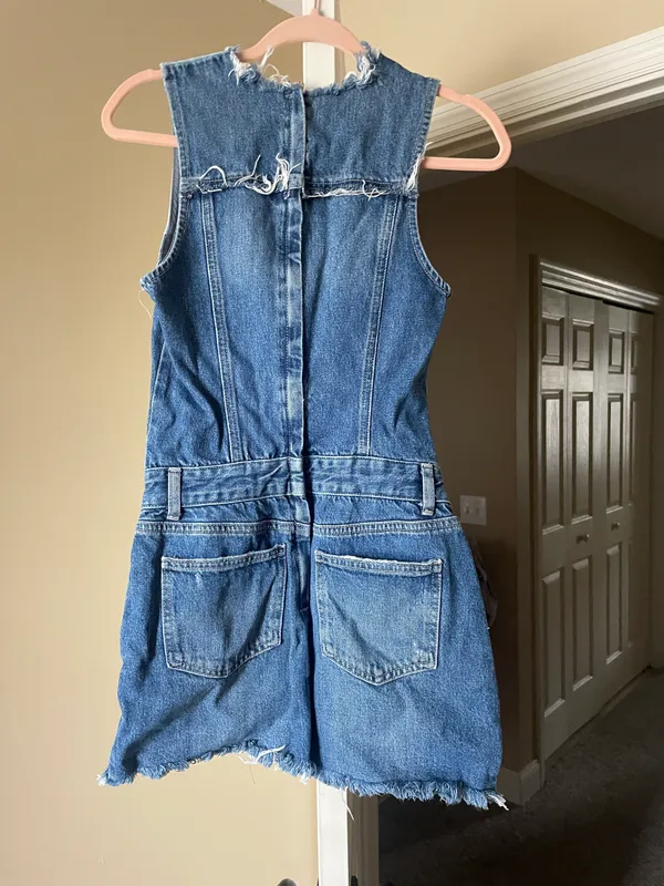 ZARA Denim Dress - Image 4