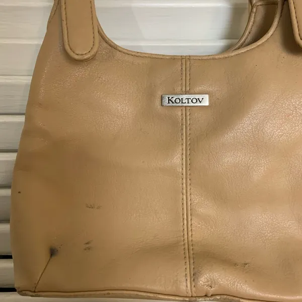 Koltov Creme pocket handle club purse - Image 6