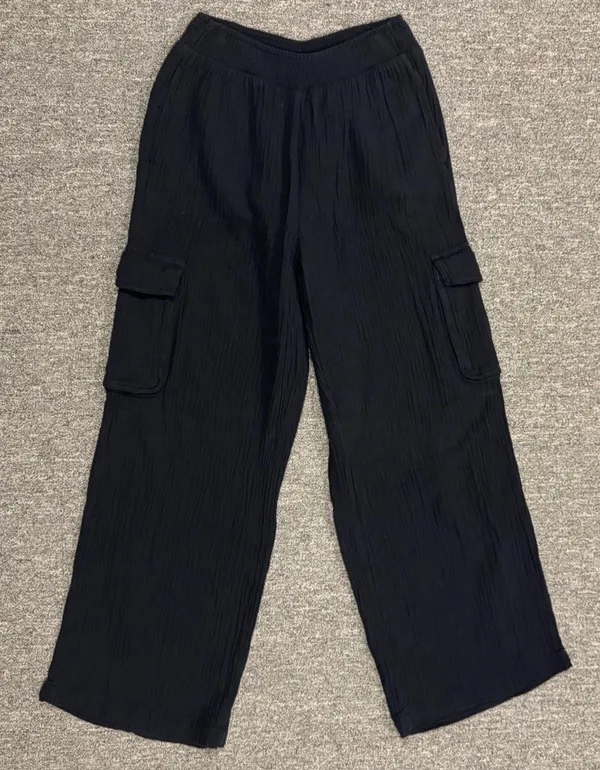 Aerie black wide leg pants - Image 2